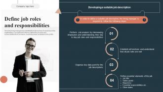 Define Job Roles And Responsibilities HR Talent Acquisition Guide Handbook For Organization