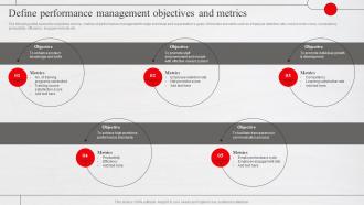 Define Performance Management Objectives And Metrics Adopting New Workforce Performance