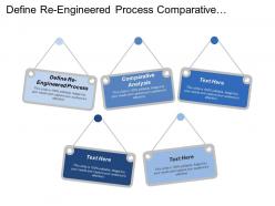 Define Re Engineered Process Comparative Analysis Business Case Implementation Plan