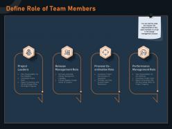 Define role of team members leaders m1270 ppt powerpoint presentation slides gallery