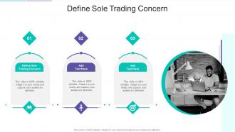 Define Sole Trading Concern In Powerpoint And Google Slides Cpb