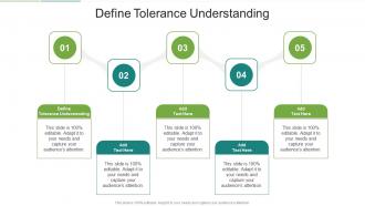 Define Tolerance Understanding In Powerpoint And Google Slides Cpb