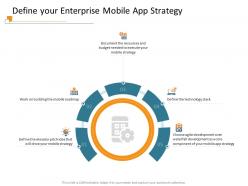 Define your enterprise mobile app strategy a core ppt powerpoint presentation infographics image
