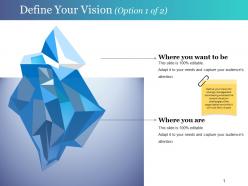 Define your vision ppt slide examples
