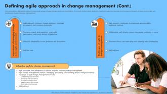 Defining Agile Approach In Change Management Iterative Change Management CM SS V Analytical Unique