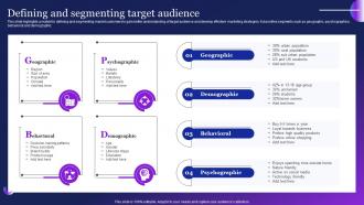 Defining And Segmenting Target Audience Guide To Employ Automation MKT SS V