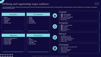 Defining And Segmenting Target Audience Sales And Marketing Process Strategic Guide Mkt SS