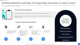 Defining Blockchain Technology For Comprehensive Guide To Blockchain Scalability BCT SS