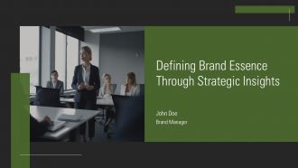 Defining Brand Essence Through PPT Sample AT Defining Brand Essence Through PPT Sample AT