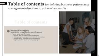 Defining Business Performance Management Objectives to Achieve Key Results OKR complete deck Researched Appealing
