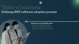 Defining ERP Software Adoption Process Complete Deck Image Best