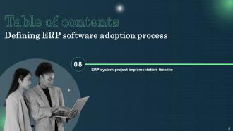 Defining ERP Software Adoption Process Complete Deck Colorful Best