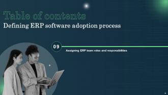 Defining ERP Software Adoption Process Complete Deck Interactive Best