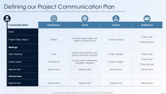 Defining Our Project Communication Plan Financing Alternatives For Real Estate Developers