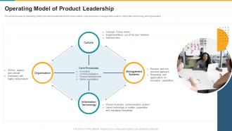 Defining product leadership strategies operating model of product leadership