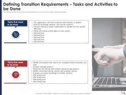 Defining transition requirements solution assessment criteria analysis and risk severity matrix