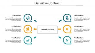 Definitive Contract Ppt Powerpoint Presentation Gallery Display Cpb