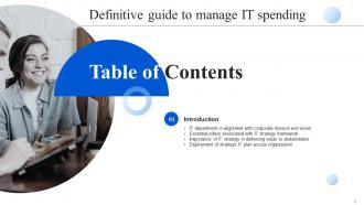 Definitive Guide To Manage IT Spending Powerpoint Presentation Slides Strategy CD V Engaging Downloadable