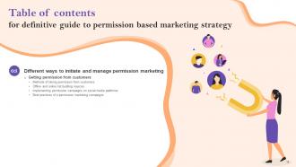 Definitive Guide To Permission Based Marketing Strategy Powerpoint Presentation Slides MKT CD Content Ready Good