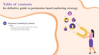 Definitive Guide To Permission Based Marketing Strategy Powerpoint Presentation Slides MKT CD Idea Unique