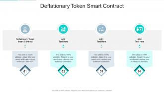Deflationary Token Smart Contract In Powerpoint And Google Slides Cpb