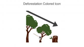 Deforestation Colored Icon In Powerpoint Pptx Png And Editable Eps Format