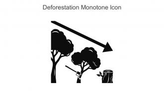 Deforestation Monotone Icon In Powerpoint Pptx Png And Editable Eps Format