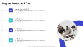 Degree Assessment Tool In Powerpoint And Google Slides Cpb