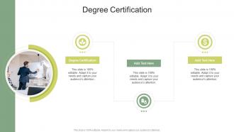 Degree Certification In Powerpoint And Google Slides Cpb