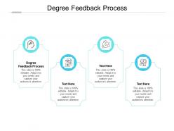 Degree feedback process ppt powerpoint presentation icon introduction cpb
