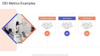 DEI Metrics Examples In Powerpoint And Google Slides Cpb