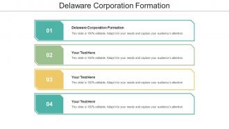Delaware Corporation Formation Ppt Powerpoint Presentation Layouts Elements Cpb