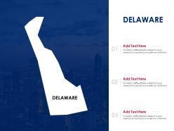 Delaware powerpoint presentation ppt template