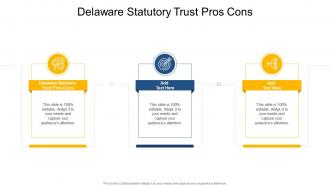 Delaware Statutory Trust Pros Cons In Powerpoint And Google Slides Cpb