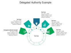 Delegated authority example ppt powerpoint presentation infographics gallery cpb