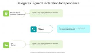 Delegates Signed Declaration Independence In Powerpoint And Google Slides Cpb