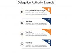 Delegation authority example ppt powerpoint presentation portfolio show cpb