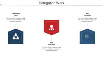 Delegation Work Ppt Powerpoint Presentation Outline Show Cpb