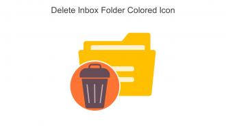 Delete Inbox Folder Colored Icon In Powerpoint Pptx Png And Editable Eps Format