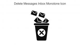 Delete Messages Inbox Monotone Icon In Powerpoint Pptx Png And Editable Eps Format