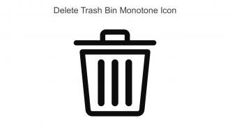 Delete Trash Bin Monotone Icons In Powerpoint Pptx Png And Editable Eps Format