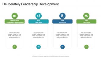Deliberately Leadership Development In Powerpoint And Google Slides Cpb