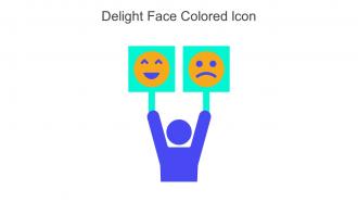 Delight Face Colored Icon In Powerpoint Pptx Png And Editable Eps Format