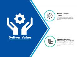 Deliver value ppt powerpoint presentation gallery example