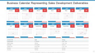 Deliverables Calendar Powerpoint Ppt Template Bundles