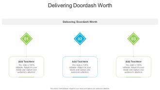 Delivering Doordash Worth In Powerpoint And Google Slides Cpb