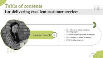 Delivering Excellent Customer Services Powerpoint Presentation Slides Impactful Engaging