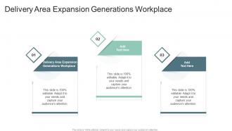 Delivery Area Expansion Generations Workplace In Powerpoint And Google Slides Cpb