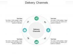 Delivery channels ppt powerpoint presentation model format ideas cpb