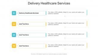 Delivery Healthcare Services In Powerpoint And Google Slides Cpb
